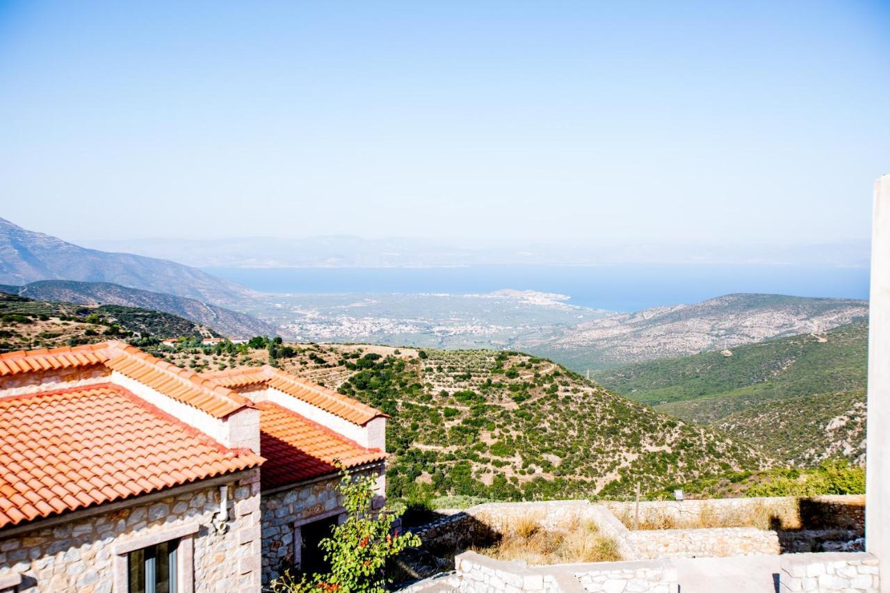 אוריני מליגו Raise Luxury Villas With A Great Sea View Of Astros מראה חיצוני תמונה